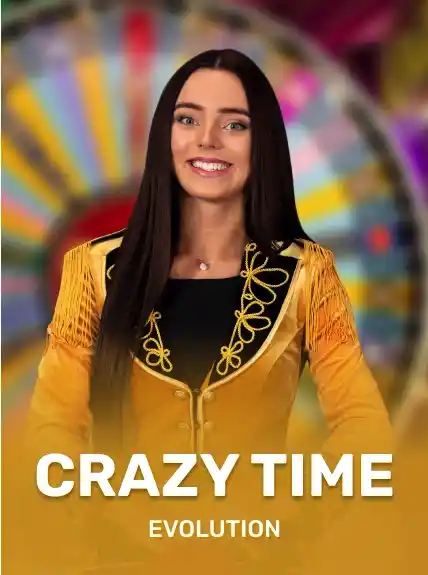Crazy Time live game show by Evolution